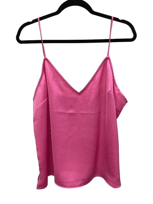Weekend Discounts to Savor Pink Top Sleeveless A New Day, Size L