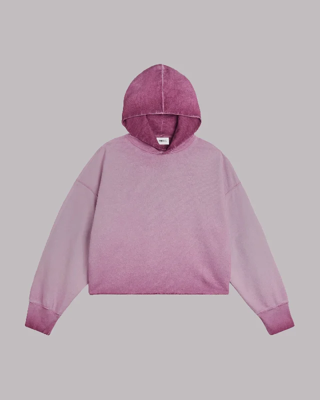 Exclusive Access The Pink Cropped Base Hoodie