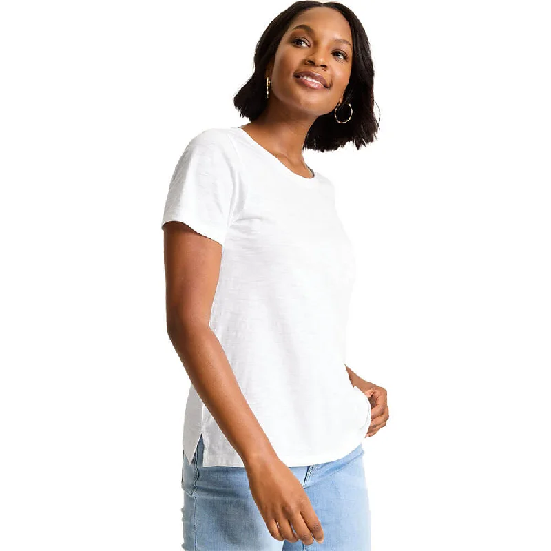 Reduced Prices Tommy Bahama Women's Indigo Palms Pigment Dyed T-Shirt - White