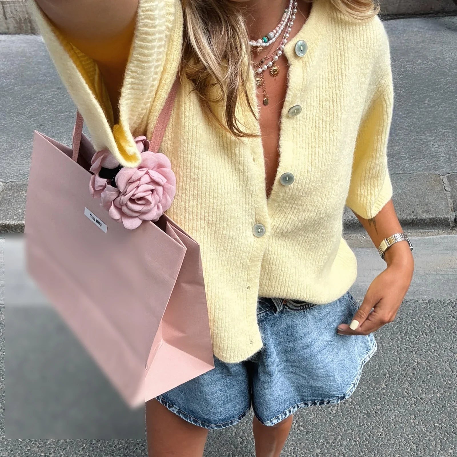 Weekend Savings Galore Remi | Cozy Pastel Cardigan