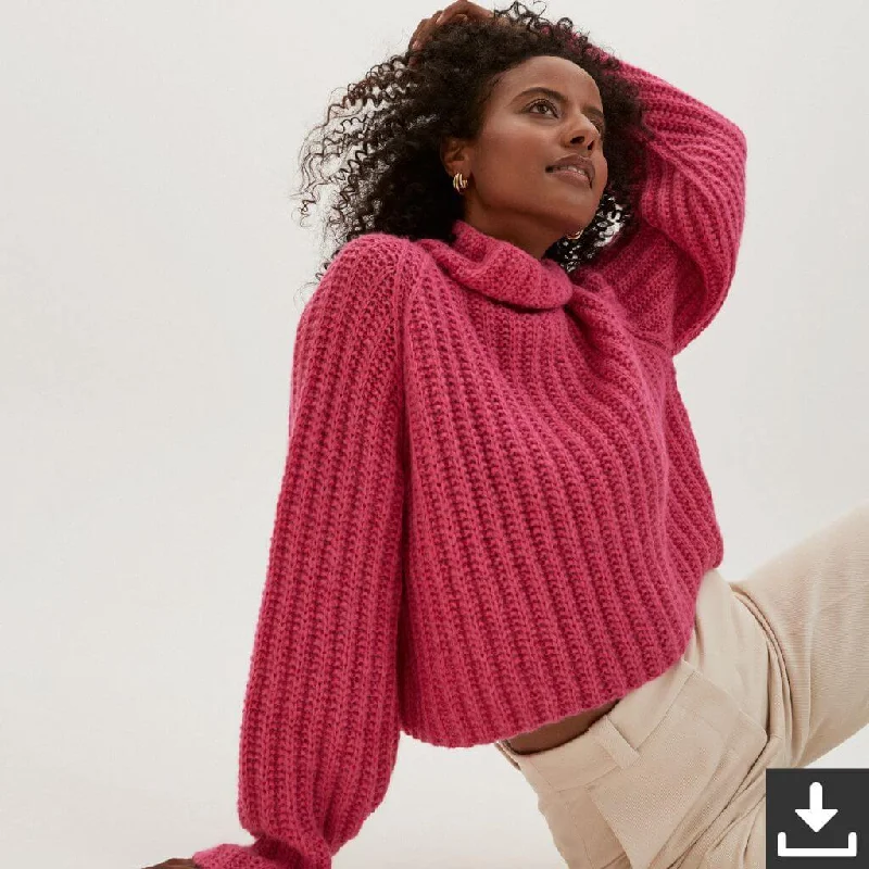 Best Seller Raglanpullover Strickset - Lana Grossa (PDF)