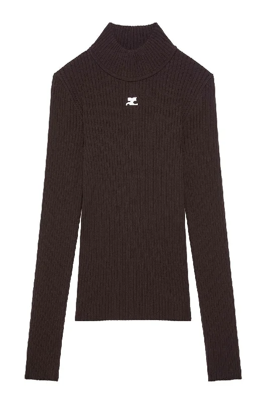 The Best Prices Reedition Mockneck Rib Sweater