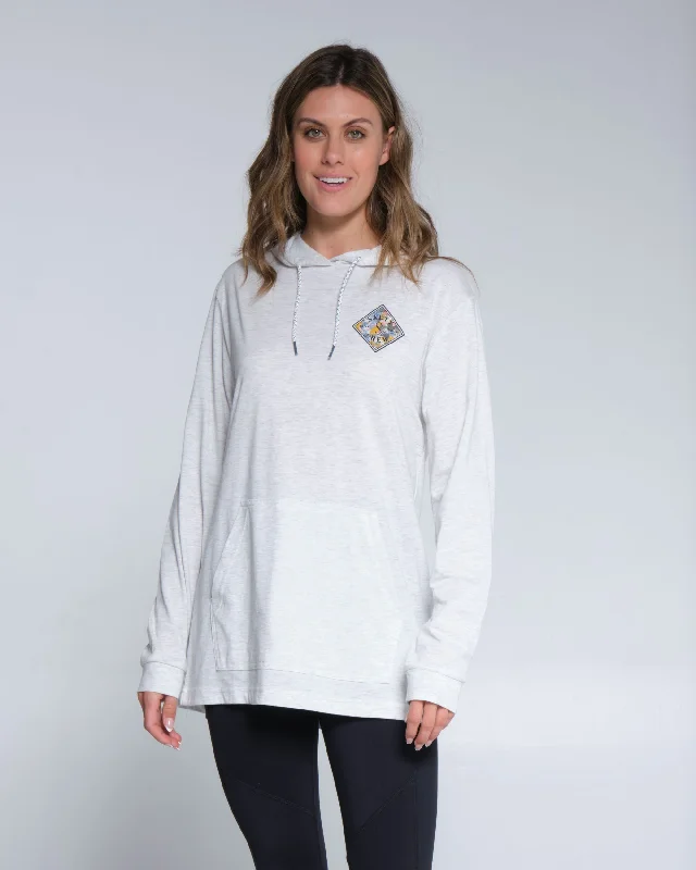 Today’s Deal Tippet Tropic Mid Weight Hoody - Vintage White