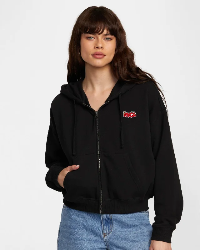 Major Savings Court Hoodie - RVCA Black