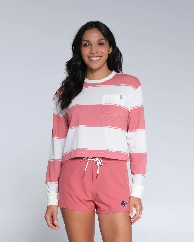 Exclusive Deal Leeward Mid Weight L/S - Rosewood