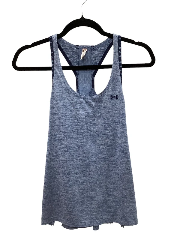 Exclusive Offers Blue Athletic Tank Top Under Armour, Size Xs