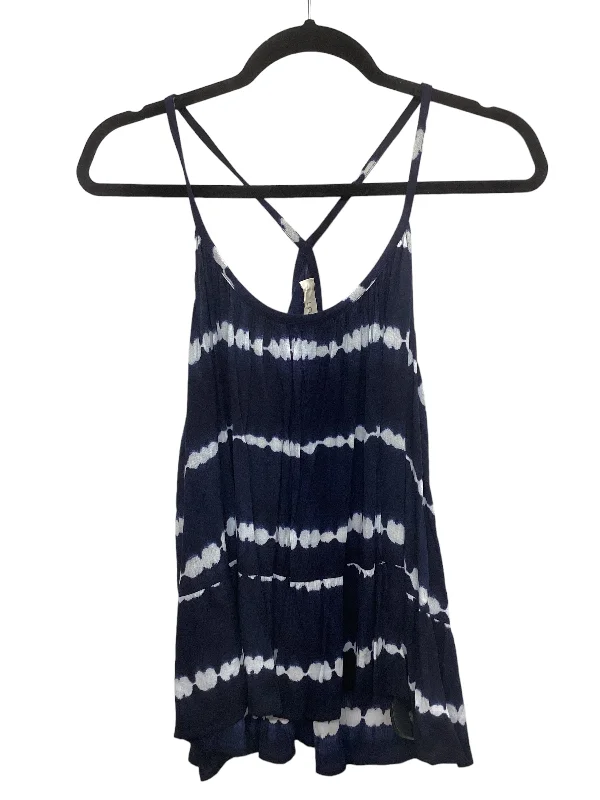 Weekend Discounts to Enjoy Navy Top Sleeveless Loft, Size L