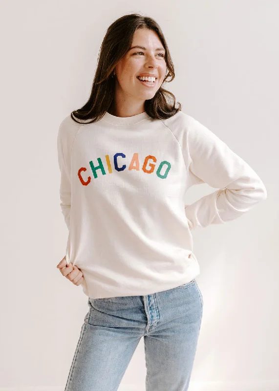 Midnight Sale Sweet Home Chicago Sweatshirt - Original Ivory