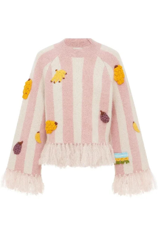 Price Cut Villa Cropped Knit Jumper