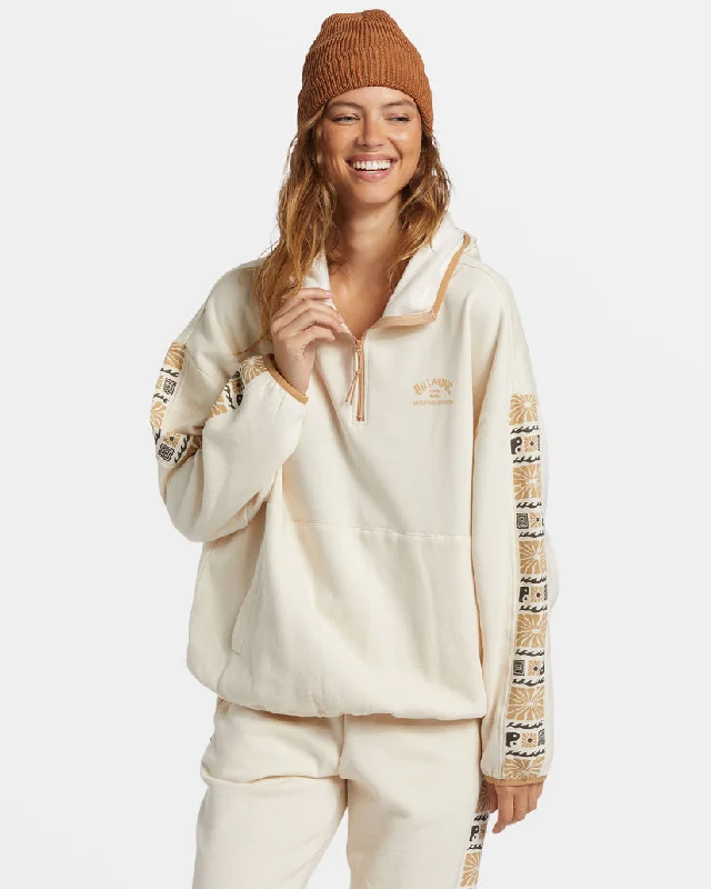 Best Choice Billabong Surf Adventure Hooded Sweatshirt-White Cap