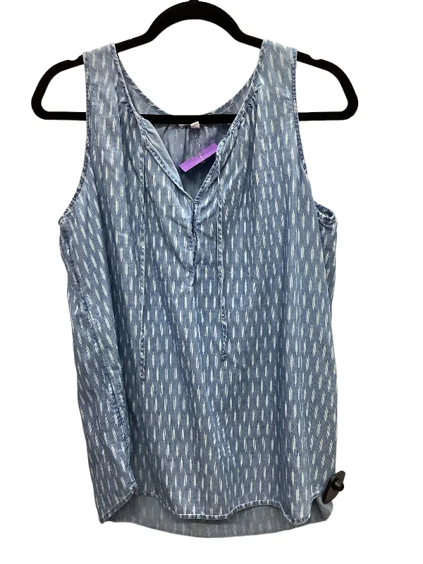 Steal Deal Blue Top Sleeveless Sonoma, Size L