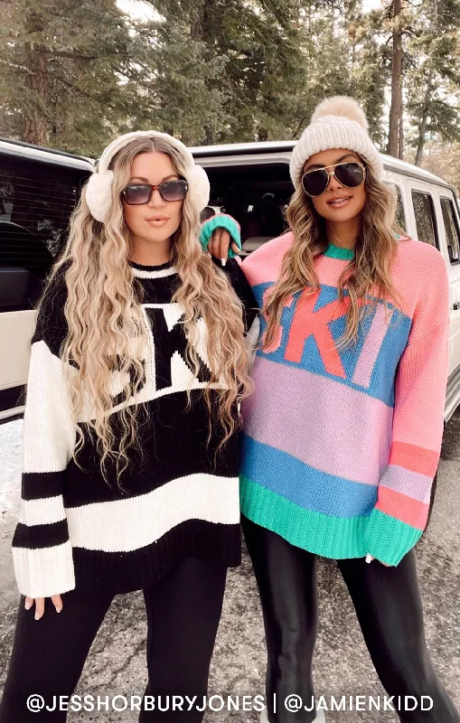 Weekend Savings Extravaganza Ski in Sweater ~ Ski Knit Multi