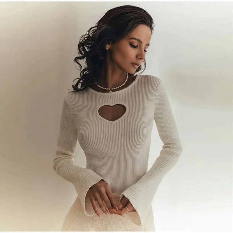 Hurry Up Roseline Heart Statement Top
