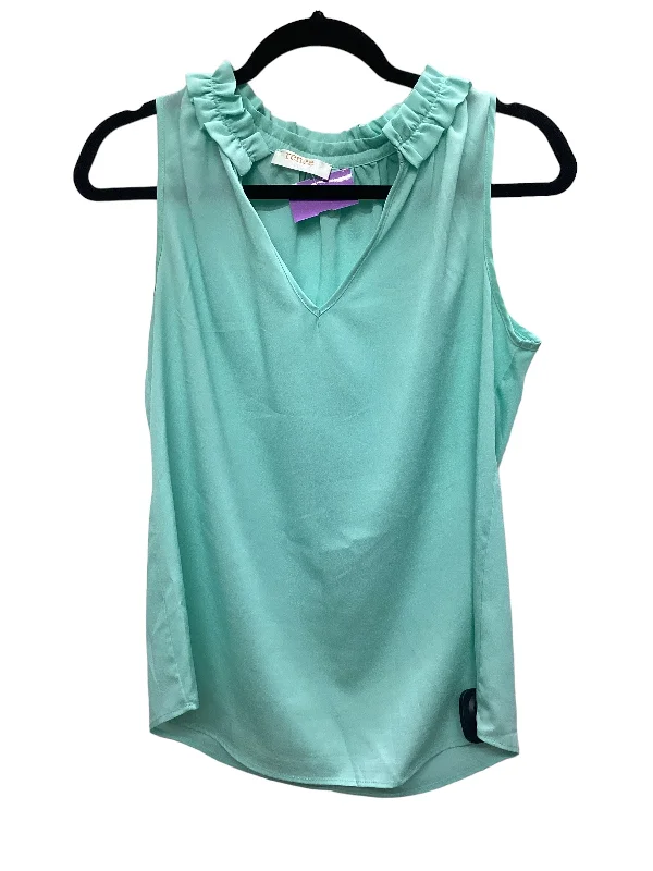 Limited Edition Green Top Sleeveless Renee C, Size L