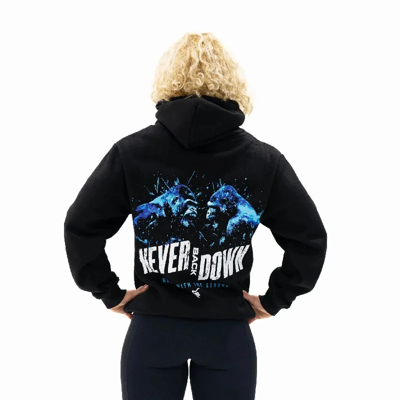 Special Promotion Never Back Down Pull Hoodie