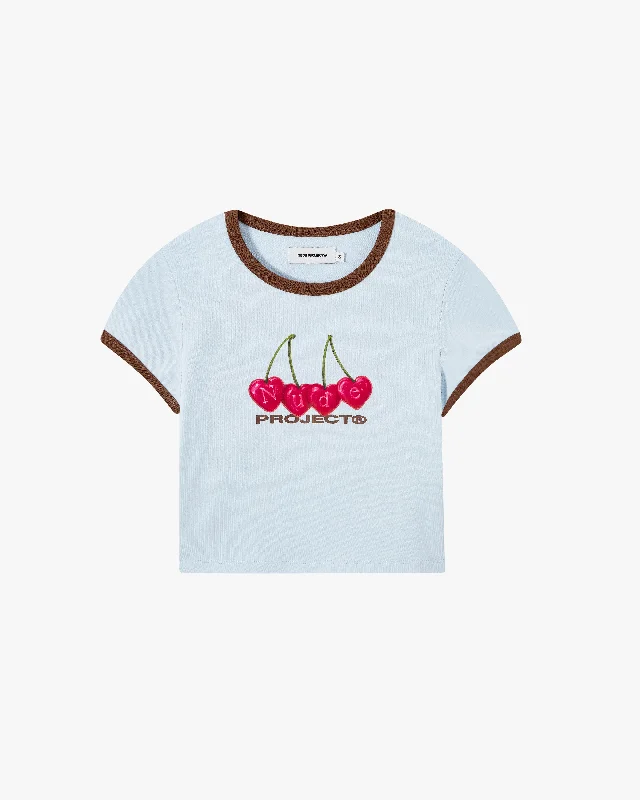 New Markdowns CHERRY TOP BABY BLUE
