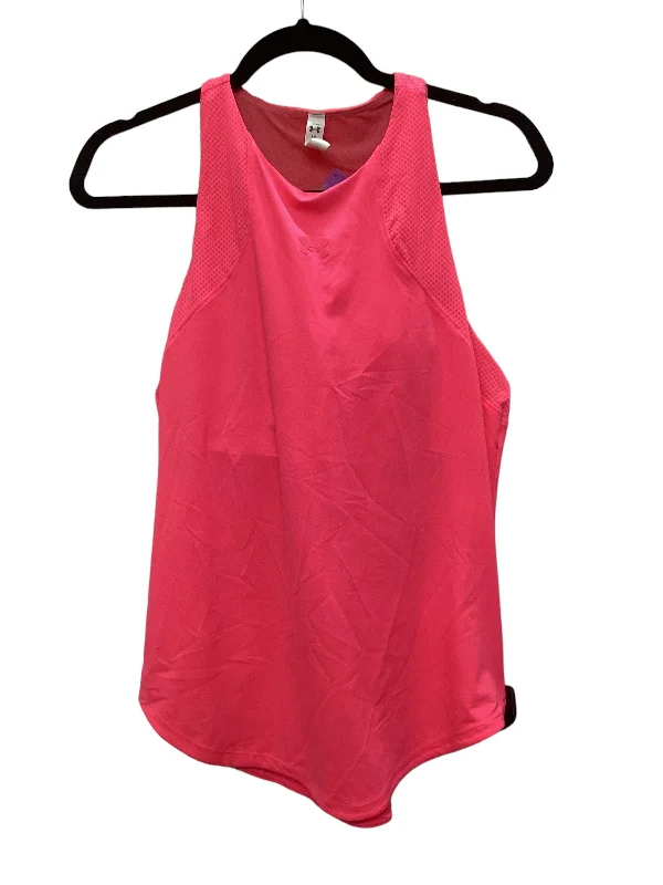 Final Markdown Pink Athletic Tank Top Under Armour, Size L