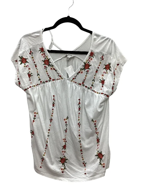 Online Specials White Top Sleeveless Lucky Brand, Size S