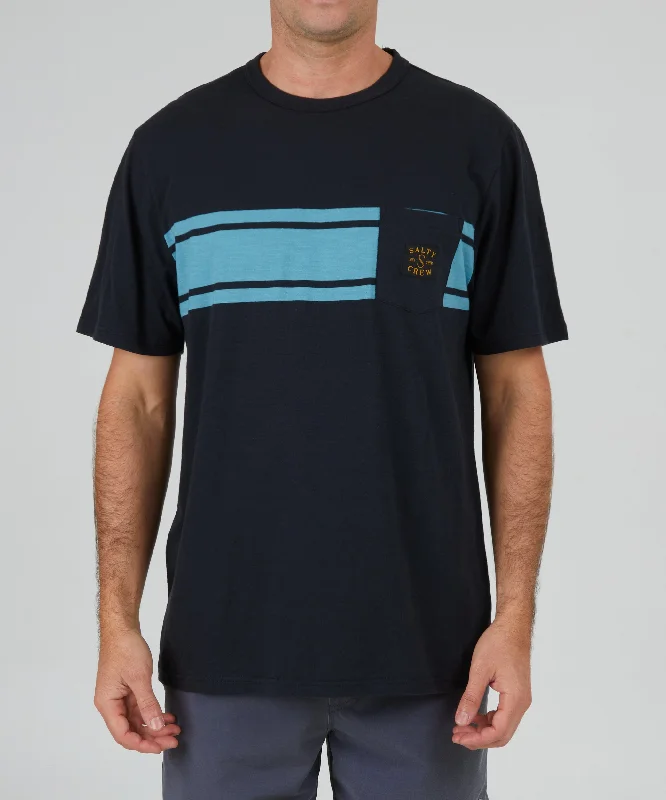 Super Bargain Clubhouse Ss Knit - Black