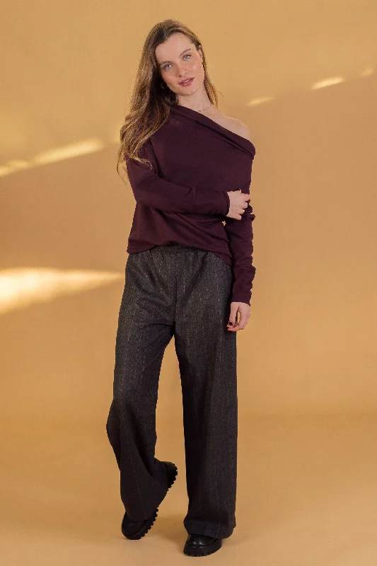 New Markdowns Top Anya Purple