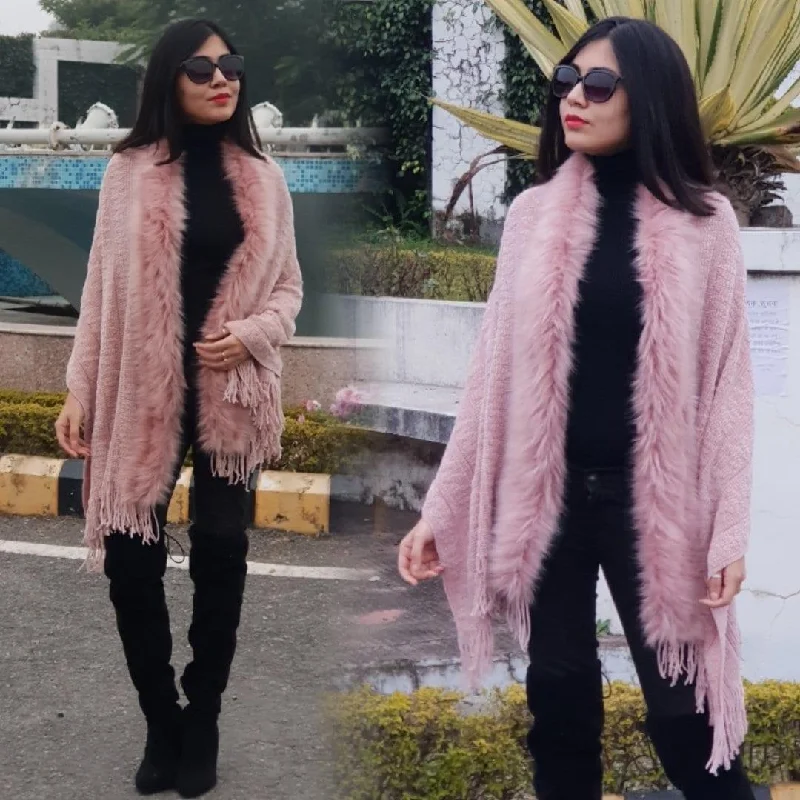 Weekend Offers That Dazzle Luxury Faux Fur Capes