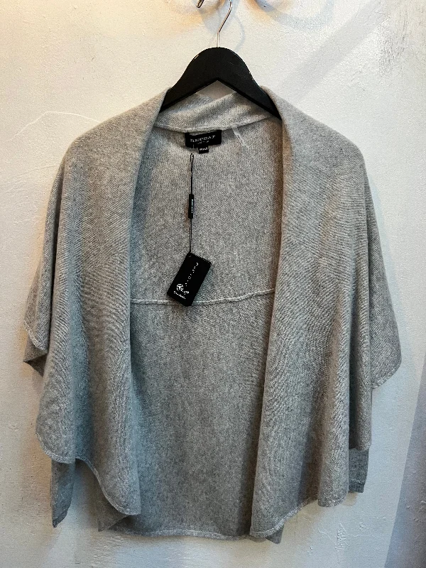 Daily Deals Silver Grey Shawl Cashmere Cardigan