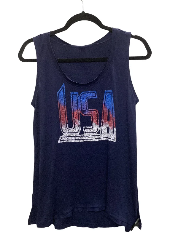 Referral Discount Blue Top Sleeveless Rock And Republic, Size S
