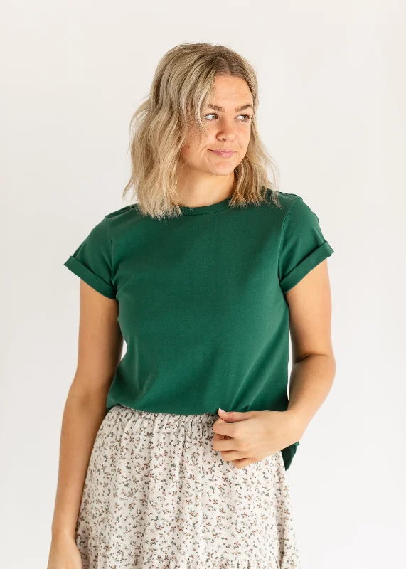 Exclusive Savings Short Sleeve Essential Basic Tee - FINAL SALE