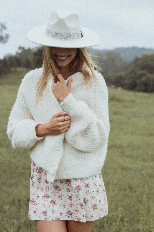 Shop and Save Albertine Cardigan - White