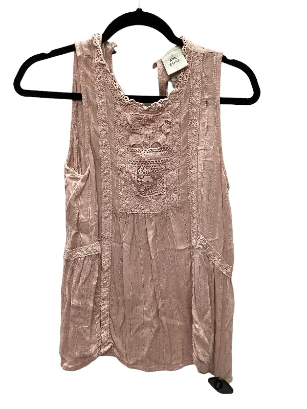 Price Drop Pink Top Sleeveless Knox Rose, Size M