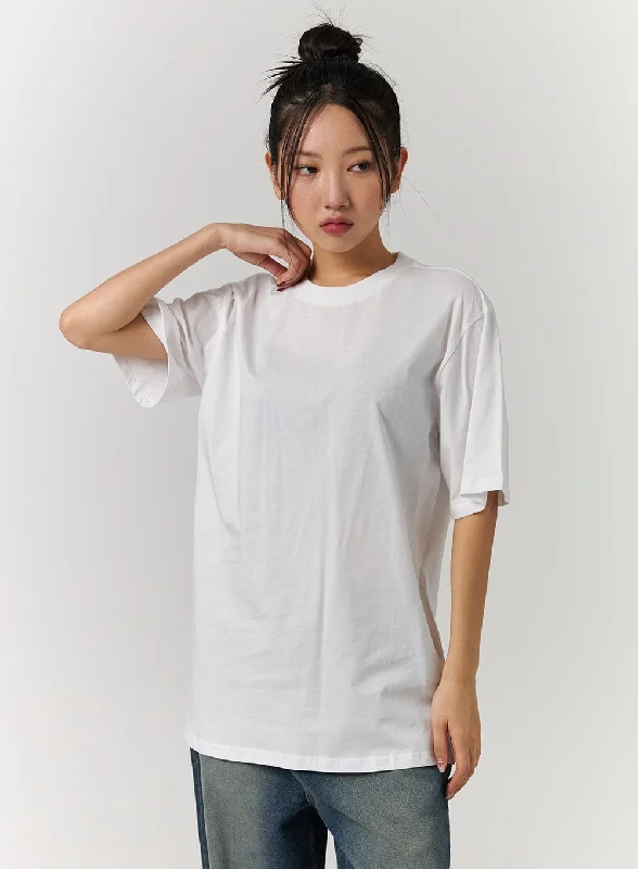 Crazy Deals Basic Standard Fit Short Sleeve Top CD329