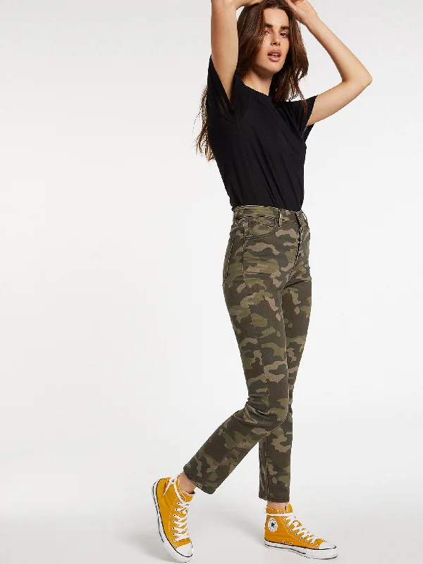 Act Now Super Stoned Skinny Jeans - Camouflage