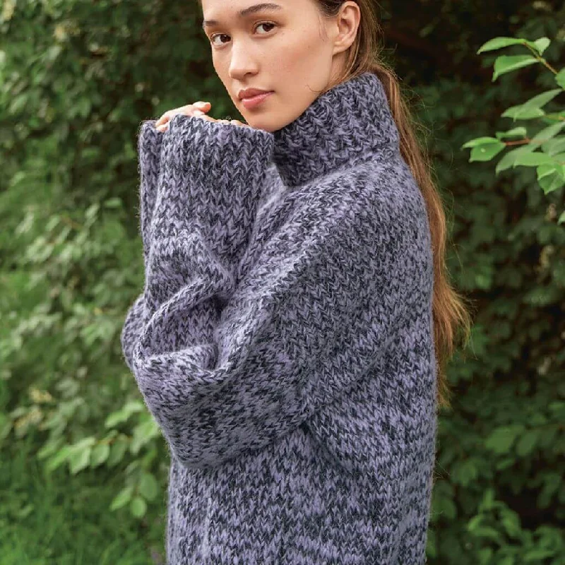 Time-Limited Offer Damen Pullover Brooklyn Weekend Strickanleitung - Sandnes Garn (Heft)