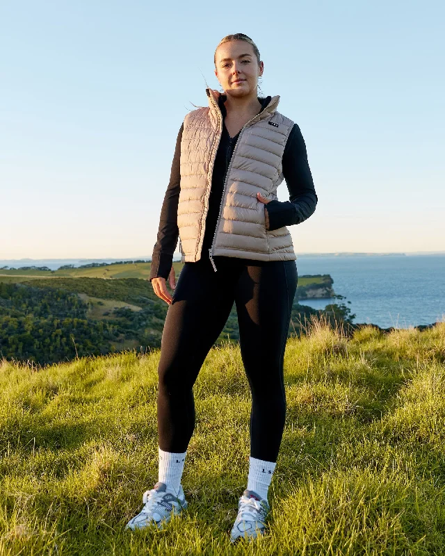 Price Cut All Day Puffer Vest - Desert