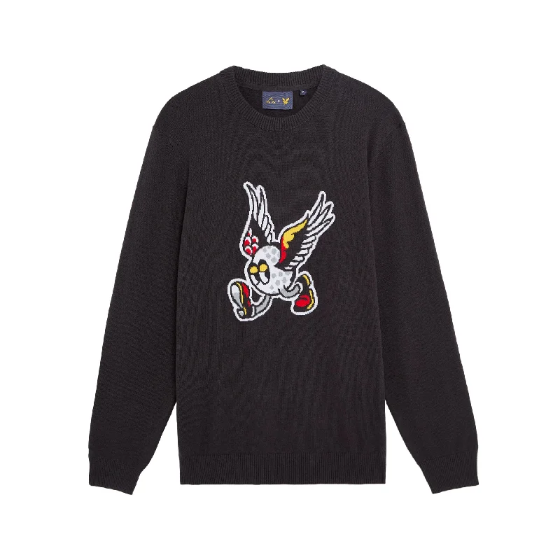 Discount Extravaganza Friends of a Feather Knitted Jumper