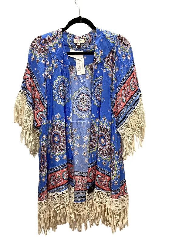 Markdown Sale Blue Kimono Umgee, Size M