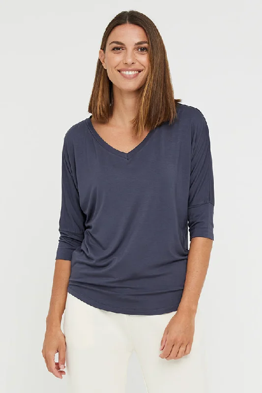 Weekend Discounts to Indulge In Dolman Sleeve Top - Storm