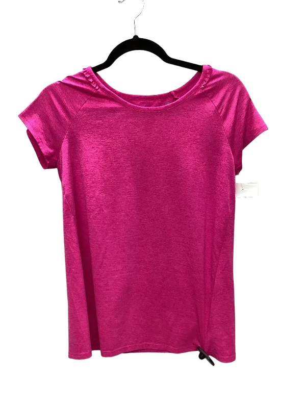 Grand Opening Sale Pink Athletic Top Short Sleeve Champion, Size Xl