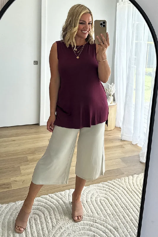 Weekend Savings Spectacular Rachelle Top - Burgundy
