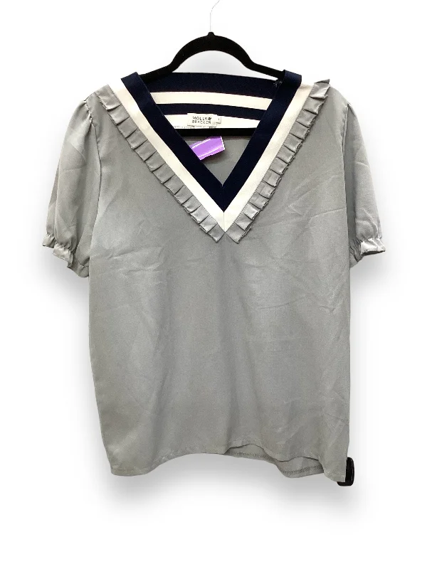 Limited Time Offer Top Short Sleeve By Molly Bracken  Size: L
