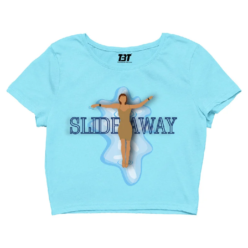 Quick Sale Miley Cyrus Crop Top - Slide Away
