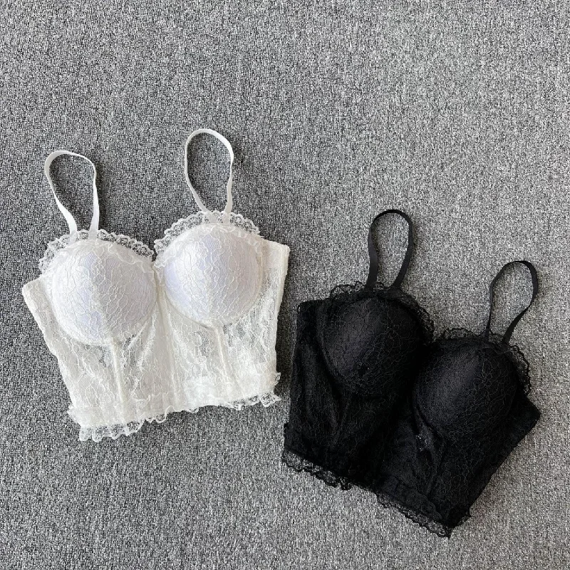 Referral Discount Cute lace tops tank tops    S272