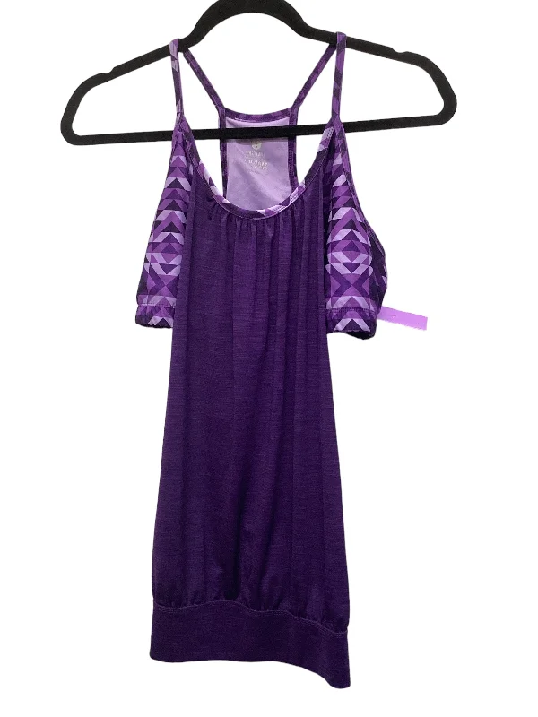 Great Deals Purple Athletic Tank Top Old Navy, Size L