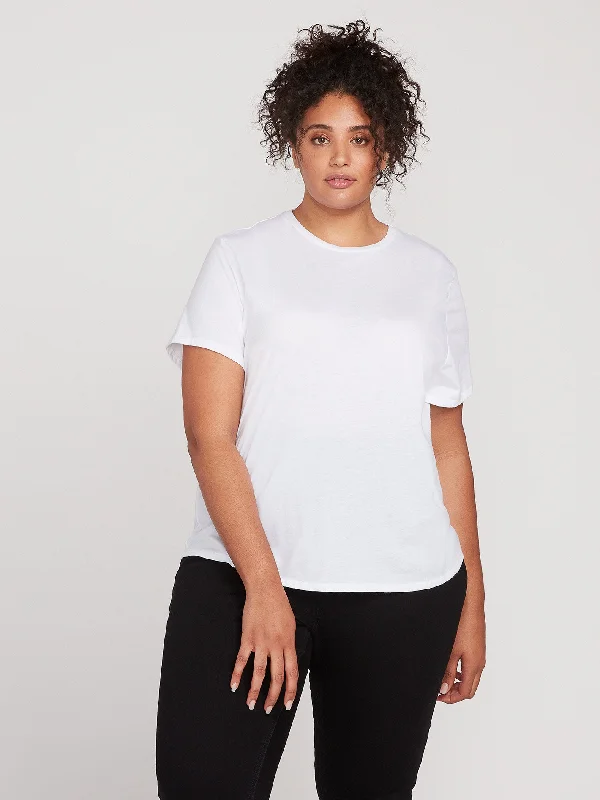 Limited Quantity One Of Each Plus Size Tee - White