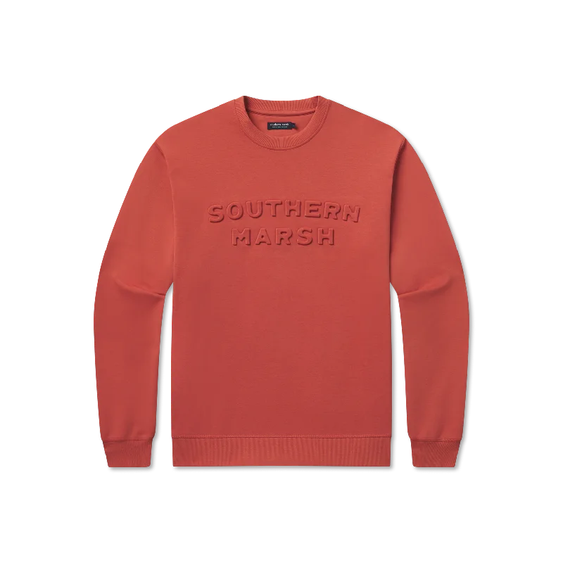 Massive Deal Plateau Embossed Sweatshirt