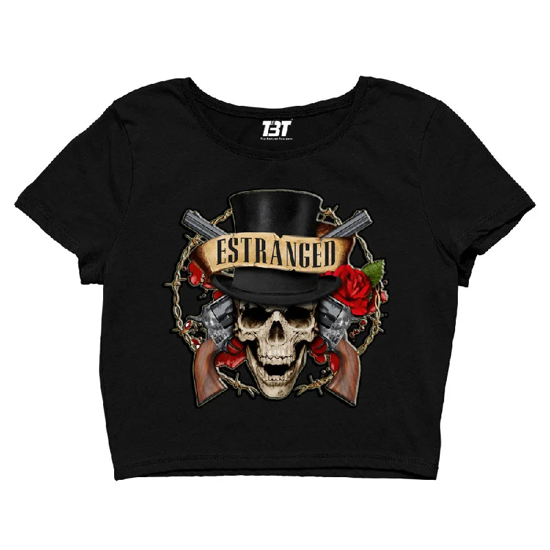 Midnight Sale Guns N' Roses Crop Top - Estranged