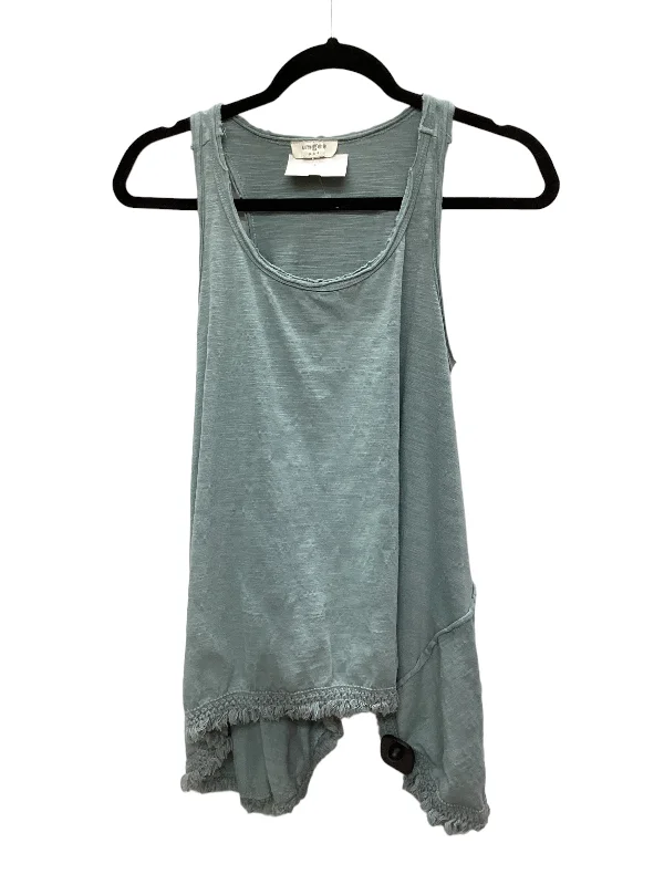 Warehouse Sale Blue Top Sleeveless Umgee, Size S