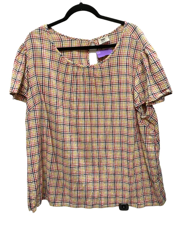 Weekend Offers That Thrill Top Short Sleeve By St Johns Bay  Size: 2x