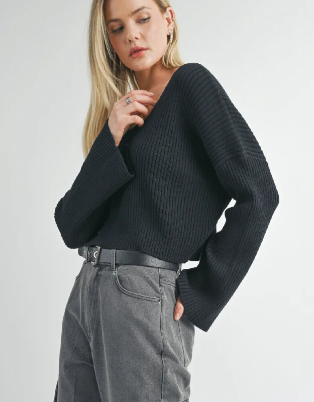 Mega Sale Black Julia Sweater