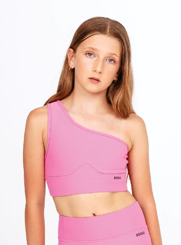 Weekend Offers That Impress Girls Solo Shoulder Top Pink